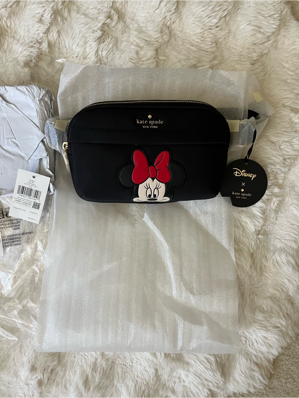 ⨠Disney x Kate Spade New York Minnie Mouse Belt Bag đ| DEADSTOCK - Picture 4 of 12